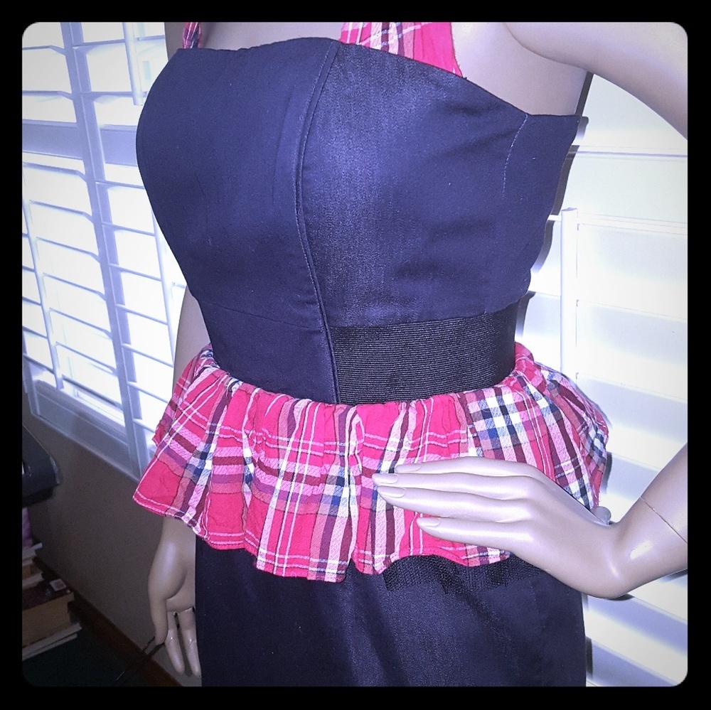 Dark blue Size Medium Halter Dress